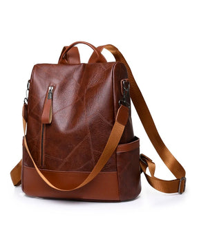 Mochila Feminina de Couro – Modelo Safe