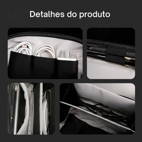Nécessaire Masculina Impermeável Executiva Bange
