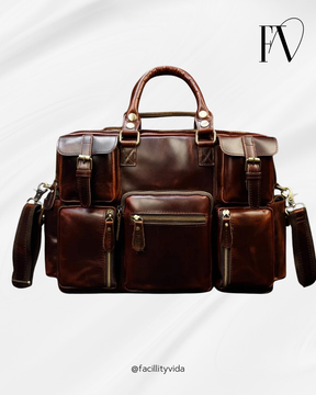 Pasta de Couro Executiva Prime Authority