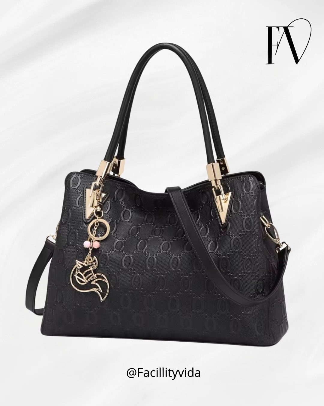 Bolsa Tote Feminina de Couro Rachado - Linha Foxer