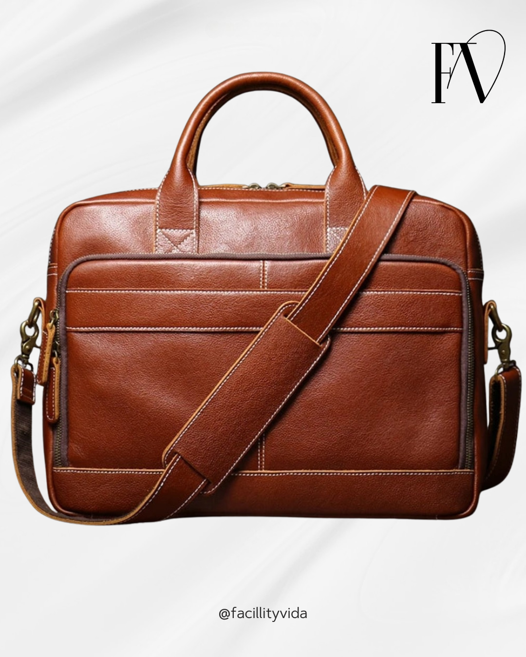 Pasta Executiva em Couro Genuíno Linha Prime Eternity