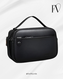 Nécessaire Masculina de Couro – Modelo Britânico