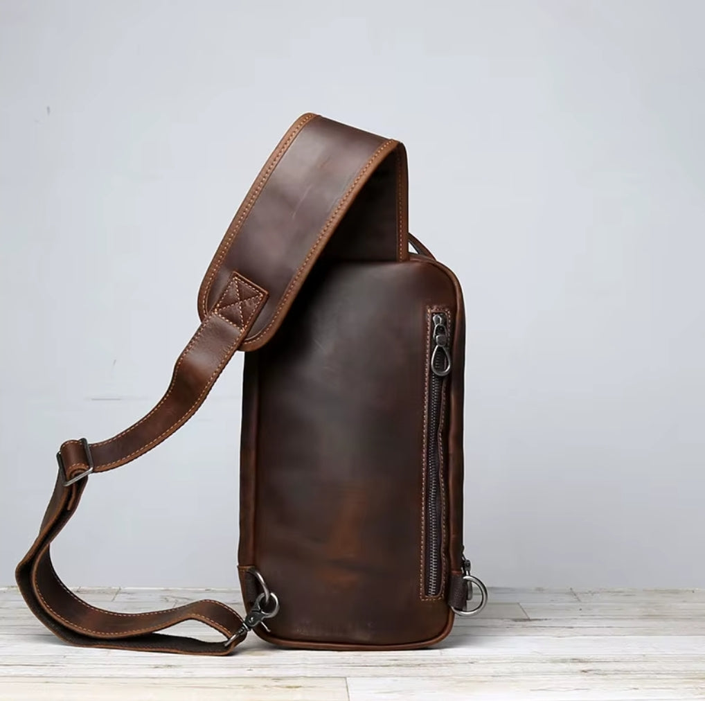 Bolsa Transversal de Couro Legítimo – Modelo Shoulder Bag