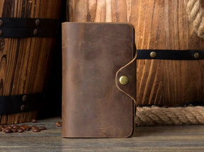 Carteira Masculina de Couro Legítimo – Modelo Horse Long