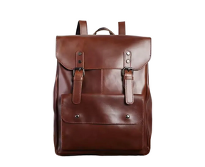 Mochila de Couro Vintage – Modelo Paris