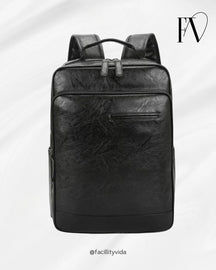 Mochila Executiva de Couro Legítimo - Modelo Prime Italiano