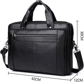 Pasta de Couro Masculina para Notebook – Modelo Executivo Cowhide
