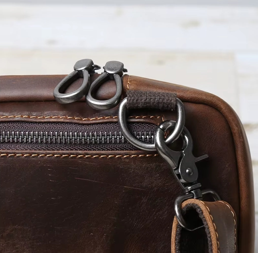 Bolsa Transversal de Couro Legítimo – Modelo Shoulder Bag