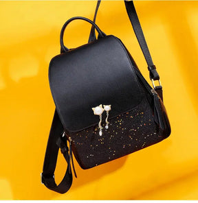 Mochila Feminina de Couro Personalizada Foxer
