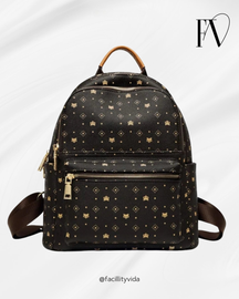 Mochila Feminina Foxer Estampada