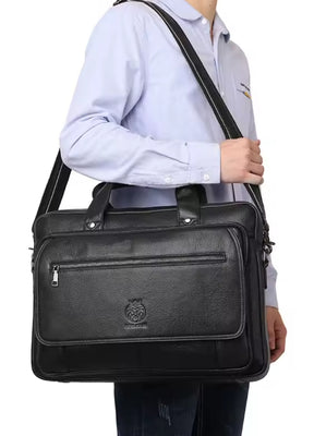 Pasta de Couro Masculina para Notebook – Modelo Briefcases