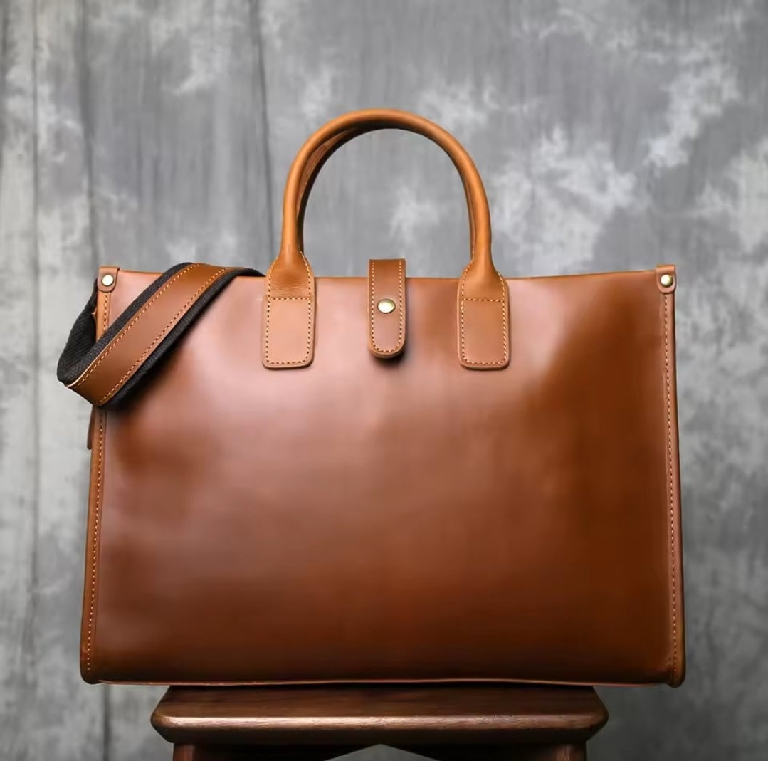 Bolsa de Couro Masculina Executiva