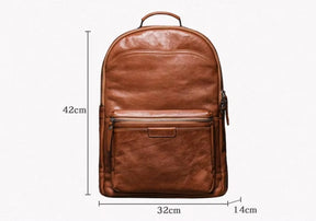 Mochila de Couro Exclusiva Prime Elite