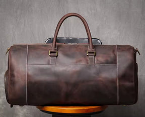 Mala de Viagem Executiva de Couro Legítimo - Modelo Premium!