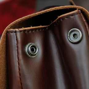 Mochila de Couro Vintage – Modelo Paris