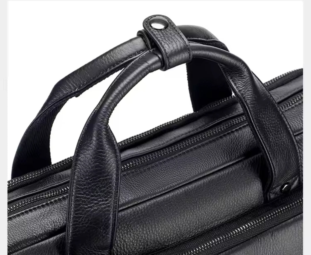 Pasta de Couro Masculina para Notebook – Modelo Briefcases
