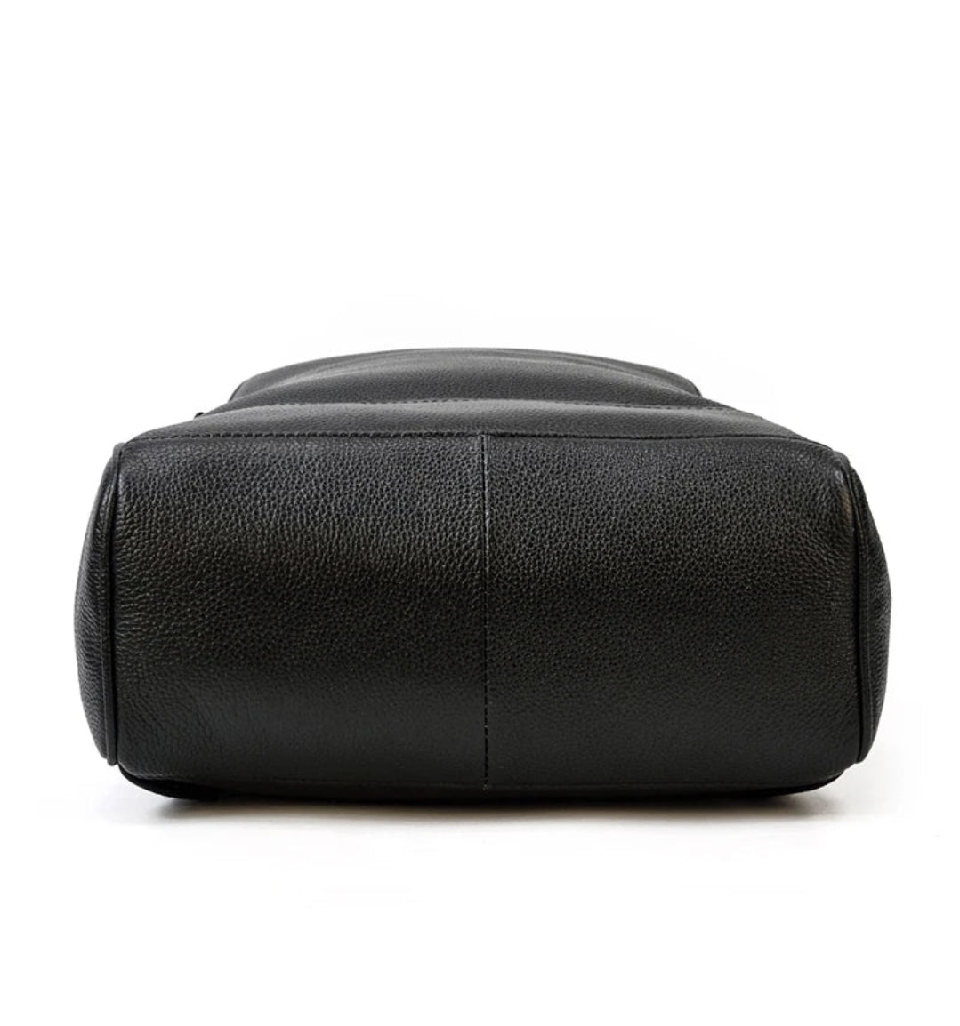 Mochila Executiva de Couro Legítimo Premium – Modelo Paris