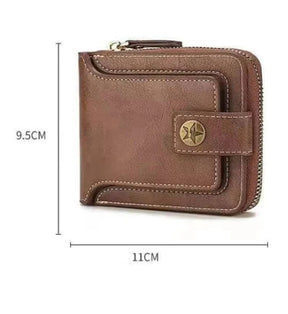 Carteira Masculina de Couro Minimal Premium