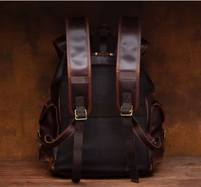 Mochila Masculina de Couro Legítimo Red Prime Soberana – Executiva Premium