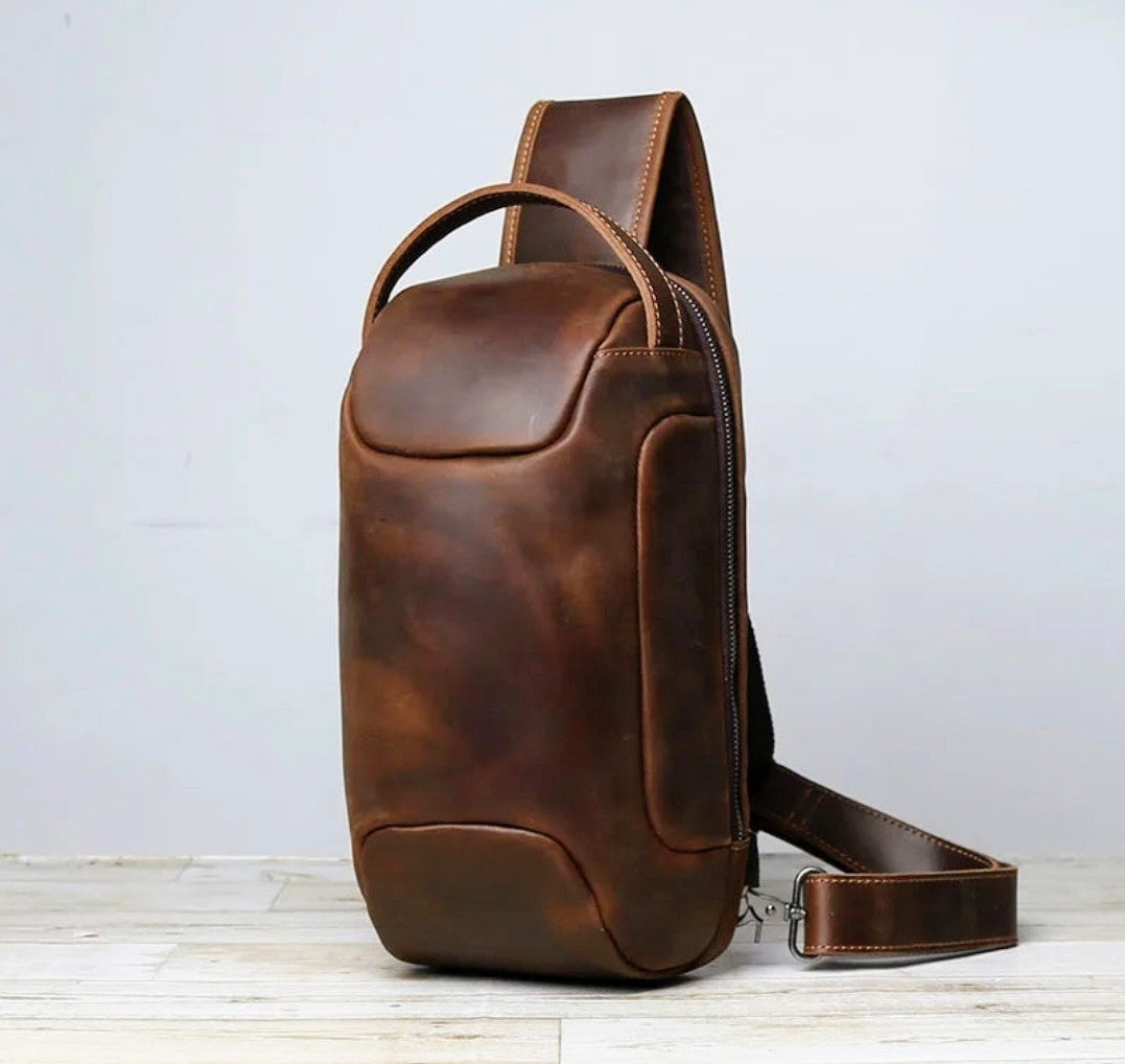 Bolsa Transversal de Couro Legítimo – Modelo Shoulder Bag