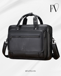 Pasta de Couro Masculina para Notebook – Modelo Briefcases