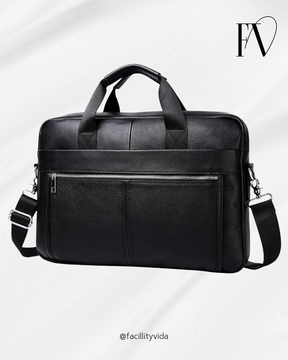 Pasta de Couro Masculina para Notebook 15.6 Polegadas – Modelo Hang Bag