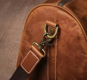 Mala Executiva de Couro Genuíno – Modelo Streamlined