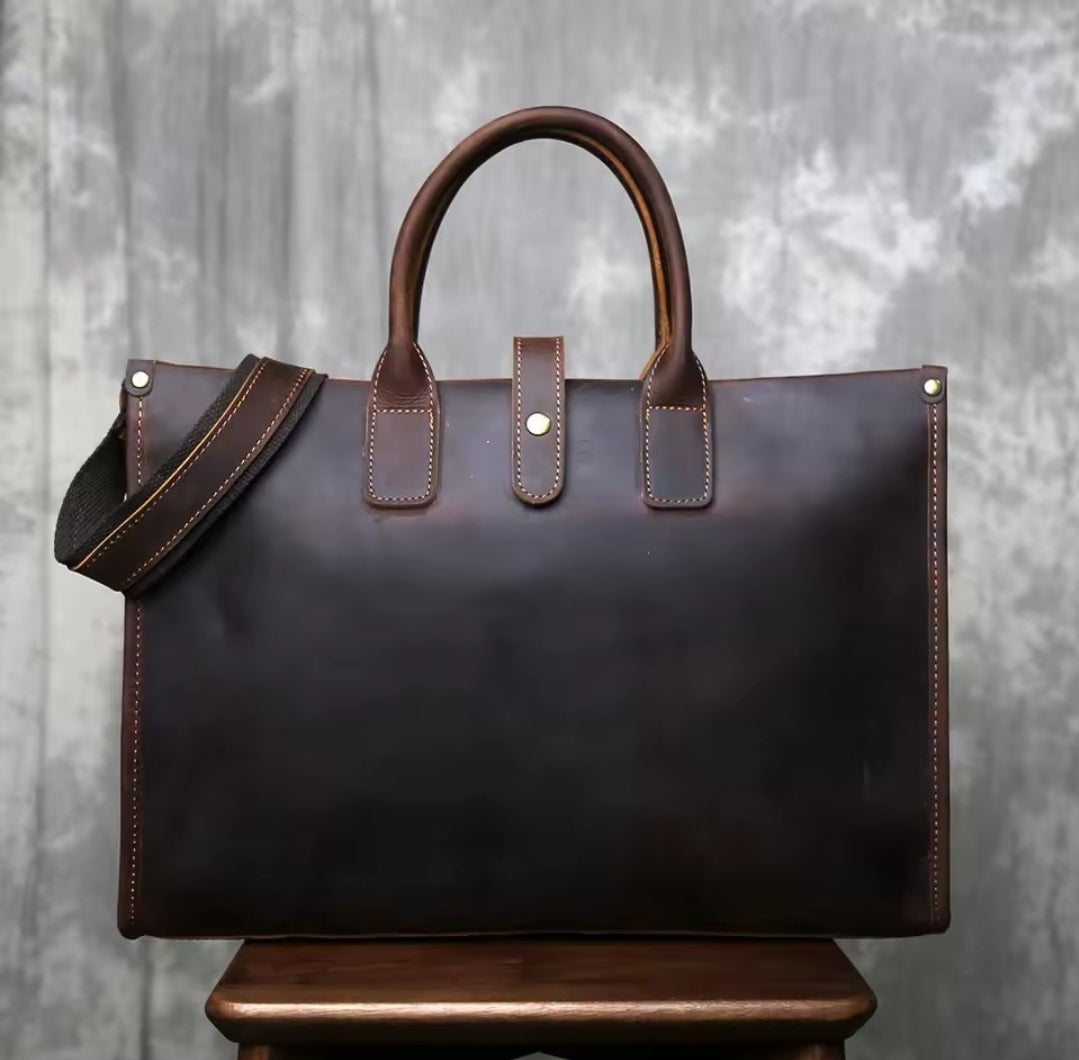 Bolsa de Couro Masculina Executiva