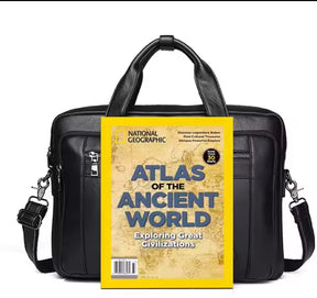 Pasta de Couro Masculina para Notebook – Modelo Executivo Cowhide