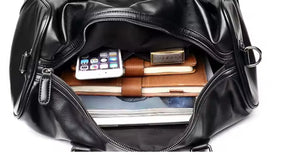 Mala de Viagem Executiva de Couro – Modelo All Black