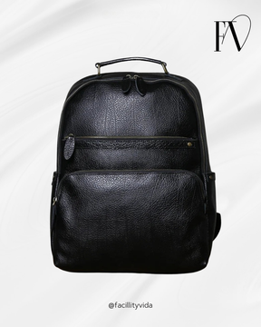 Mochila em Couro Legítimo Vintage Prime