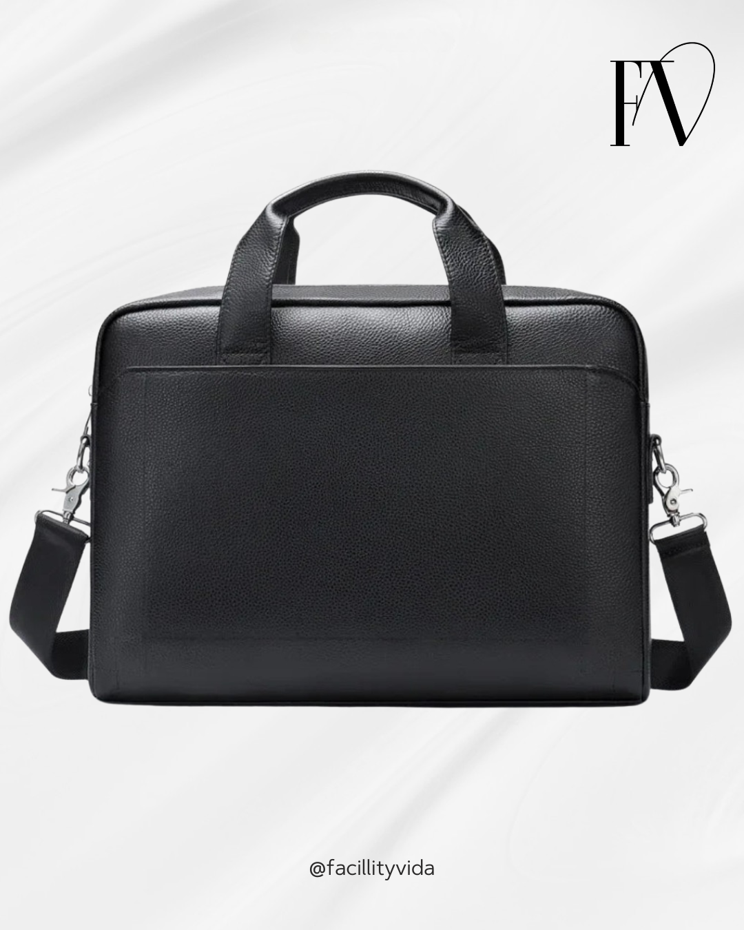 Pasta Masculina de Couro para Notebook Executiva – Modelo Bolsa de Mão ou Ombro!