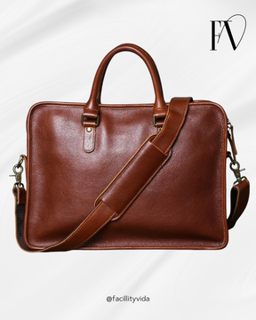 Pasta Masculina Executiva de Couro Cowhide Prime 16 polegadas !