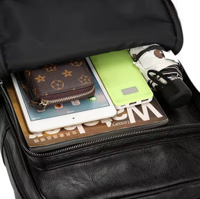 Mochila Executiva de Couro Legítimo - Modelo Prime Italiano