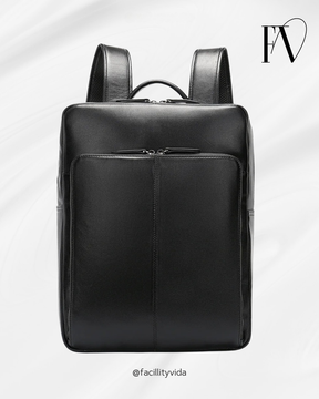 Mochila Masculina Executiva de Couro Legítimo – Modelo Prime