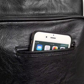 Mochila Executiva de Couro Legítimo - Modelo Prime Italiano