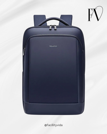 Mochila Executiva Masculina William Polo de Couro Premium para Notebook!