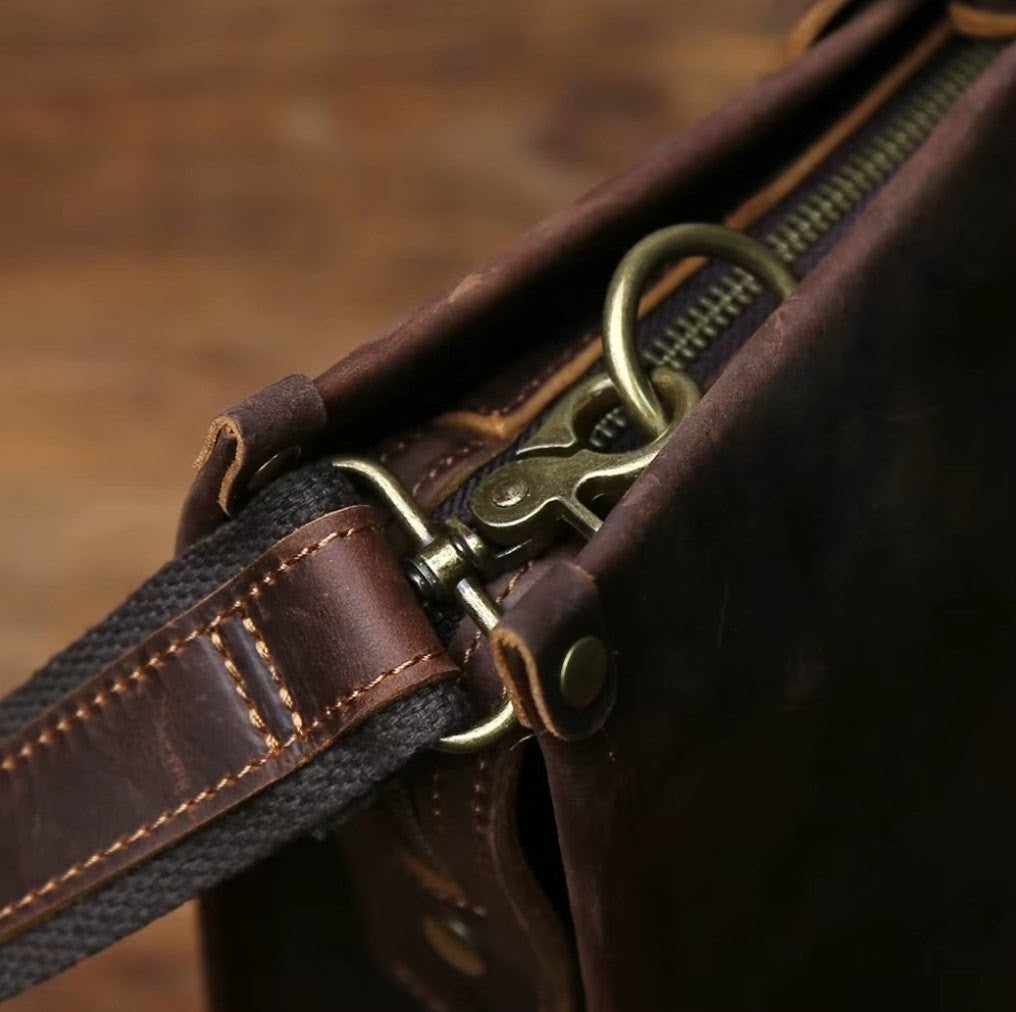 Bolsa de Couro Masculina Executiva