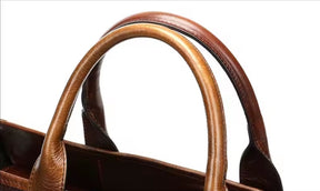 Mala de Viagem de Couro Genuíno – Style Prime Brilliant