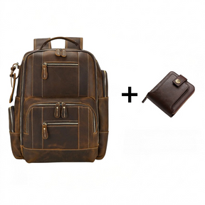 Mochila de Couro para Notebook – Modelo Big Confort
