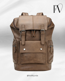 Mochila Executiva para Viagem de Couro – Modelo Executivo