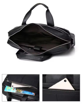 Pasta de Couro Masculina para Notebook 15.6 Polegadas – Modelo Hang Bag