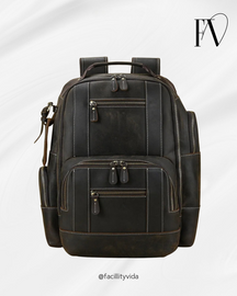 Mochila de Couro para Notebook – Modelo Big Confort