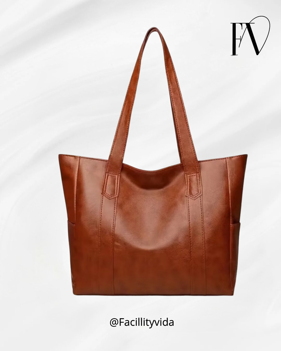 Bolsa Feminina de Couro Legítimo - Modelo Europeu