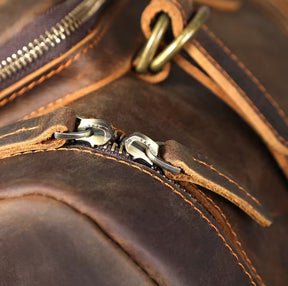Mochila de Couro Legítimo Prime Traveller