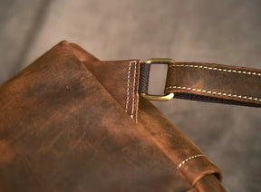 Mochila de Couro para Notebook – Modelo Vintage