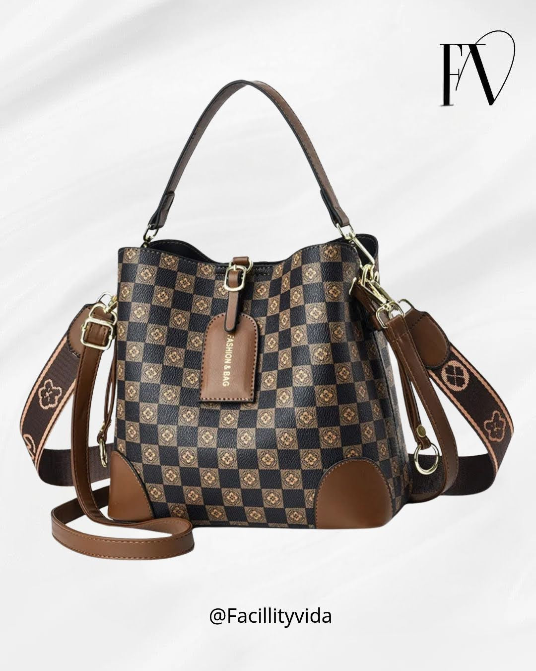 Bolsa Tote Feminina de Couro – Modelo Marrocos