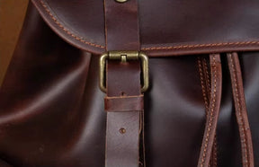 Mochila Masculina de Couro Legítimo Red Prime Soberana – Executiva Premium