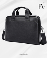 Pasta Masculina de Couro para Notebook Executiva – Modelo Bolsa de Mão ou Ombro!