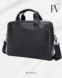 Pasta Masculina de Couro para Notebook Executiva – Modelo Bolsa de Mão ou Ombro!